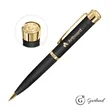 Garland® Executive Color Emblem Ballpoint Pen - Gold | https://www.bestnamebadges.com