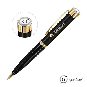 Garland® Executive Color Ballpoint Twist Pen - Gold | https://www.bestnamebadges.com
