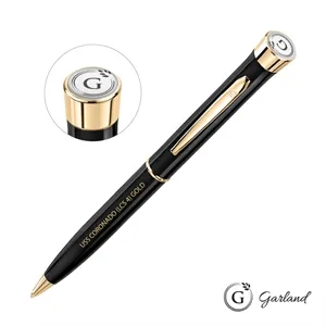 Garland-Color-Twist-Ballpoint-Pen-Gold-Accent
