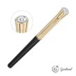 Garland® Monogram Rollerball Pen - Gold | https://www.bestnamebadges.com