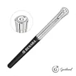 Garland® Monogram Rollerball Pen - Chrome | https://www.bestnamebadges.com