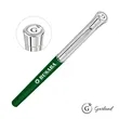 Garland® Monogram Rollerball Pen - Chrome | https://www.bestnamebadges.com