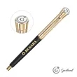 Garland® Monogram Mechanical Pencil - Gold | https://www.bestnamebadges.com