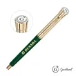 Garland® Monogram Mechanical Pencil - Gold | https://www.bestnamebadges.com