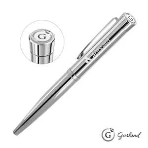 Garland® Executive Signature Rollerball Pen - Chrome | https://www.bestnamebadges.com