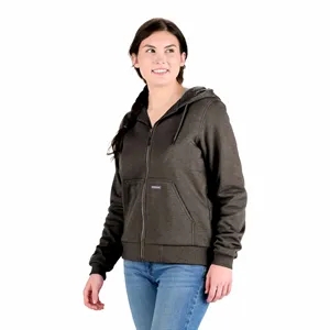 Berne Heritage Grid Fleece-Lined Zip Sweatshirt - Women's | https://www.bestnamebadges.com