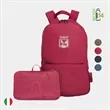 TUCANO® Italy ECOCOMPACT Recycled Business Foldable Backpack | https://www.bestnamebadges.com
