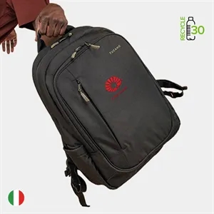 TUCANO® Italy Recycled Anti-Gravity System Business Backpack | https://www.bestnamebadges.com
