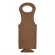 Leatherette Wine Bag | https://www.bestnamebadges.com