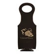 Leatherette Wine Bag | https://www.bestnamebadges.com