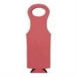 Leatherette Wine Bag | https://www.bestnamebadges.com