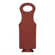 Leatherette Wine Bag | https://www.bestnamebadges.com