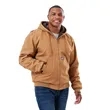 Berne Heartland Washed Duck Hooded Work Jacket | https://www.bestnamebadges.com