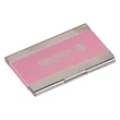Stainless Steel Business Card Holder | https://www.bestnamebadges.com