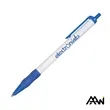 Value Slim Grip Pen w/Glossy Barrel & Matte Colored Trim | https://www.bestnamebadges.com