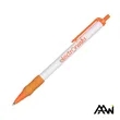 Value Slim Grip Pen w/Glossy Barrel & Matte Colored Trim | https://www.bestnamebadges.com