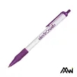 Value Slim Grip Pen w/Glossy Barrel & Matte Colored Trim | https://www.bestnamebadges.com
