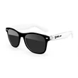 2-Tone Clear Retro Sunglasses | https://www.bestnamebadges.com