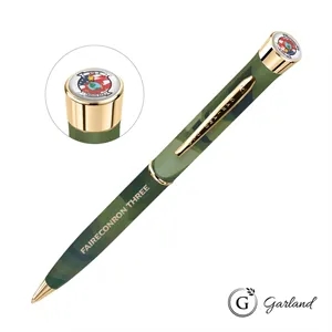 Garland® Liberty Custom Ballpoint Pen - Gold | https://www.bestnamebadges.com