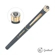 Garland® Color Matte Custom Rollerball Pen - Gold | https://www.bestnamebadges.com