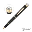 Garland® Color Matte Twist Ballpoint Pen - Gold | https://www.bestnamebadges.com