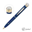 Garland® Color Matte Twist Ballpoint Pen - Gold | https://www.bestnamebadges.com