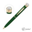 Garland® Color Matte Twist Ballpoint Pen - Gold | https://www.bestnamebadges.com