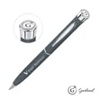 Garland® Color Matte Twist Ballpoint Pen - Chrome | https://www.bestnamebadges.com