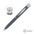Garland® Color Matte Twist Ballpoint Pen - Chrome | https://www.bestnamebadges.com