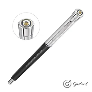 Garland® Monogram Custom Mechanical Pencil - Chrome | https://www.bestnamebadges.com