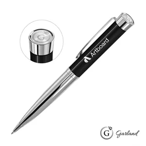Garland-Executive-Emblem-Monogram-Twist-Pen-Chrome