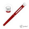 Garland® Tactical Custom Textured Rollerball Pen - Chrome | https://www.bestnamebadges.com
