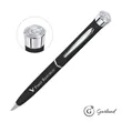 Garland® Color Matte Emblem Twist Ballpoint Pen - Chrome | https://www.bestnamebadges.com