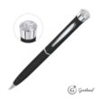 Garland® Color Matte Emblem Twist Ballpoint Pen - Chrome | https://www.bestnamebadges.com