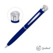 Garland® Color Matte Emblem Twist Ballpoint Pen - Chrome | https://www.bestnamebadges.com
