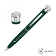 Garland® Color Matte Emblem Twist Ballpoint Pen - Chrome | https://www.bestnamebadges.com