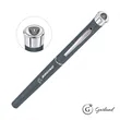 Garland® Color Matte Custom Rollerball Pen - Chrome | https://www.bestnamebadges.com