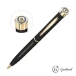 Garland® Color Matte Custom Twist Ballpoint Pen - Gold | https://www.bestnamebadges.com