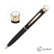 Garland® Color Matte Custom Twist Ballpoint Pen - Gold | https://www.bestnamebadges.com