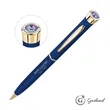 Garland® Color Matte Custom Twist Ballpoint Pen - Gold | https://www.bestnamebadges.com
