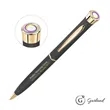 Garland® Color Matte Custom Twist Ballpoint Pen - Gold | https://www.bestnamebadges.com