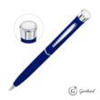Garland® Color Matte Custom Twist Pen - Chrome | https://www.bestnamebadges.com