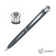 Garland® Color Matte Custom Twist Pen - Chrome | https://www.bestnamebadges.com