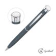 Garland® Color Matte Custom Twist Pen - Chrome | https://www.bestnamebadges.com