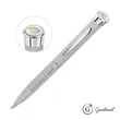Garland® Color Matte Custom Twist Pen - Chrome | https://www.bestnamebadges.com