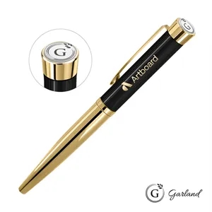 Garland®  Executive Monogram Empire Felt Tip Pen - Gold | https://www.bestnamebadges.com