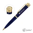 Garland® Executive Color Custom Emblem Ballpoint Pen - Gold | https://www.bestnamebadges.com