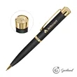 Garland® Executive Color Custom Emblem Ballpoint Pen - Gold | https://www.bestnamebadges.com