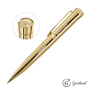Garland® Executive Signature Custom Emblem Twist Pen - Gold | https://www.bestnamebadges.com