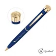 Garland® Color Matte Custom Emblem Twist Pen - Gold | https://www.bestnamebadges.com